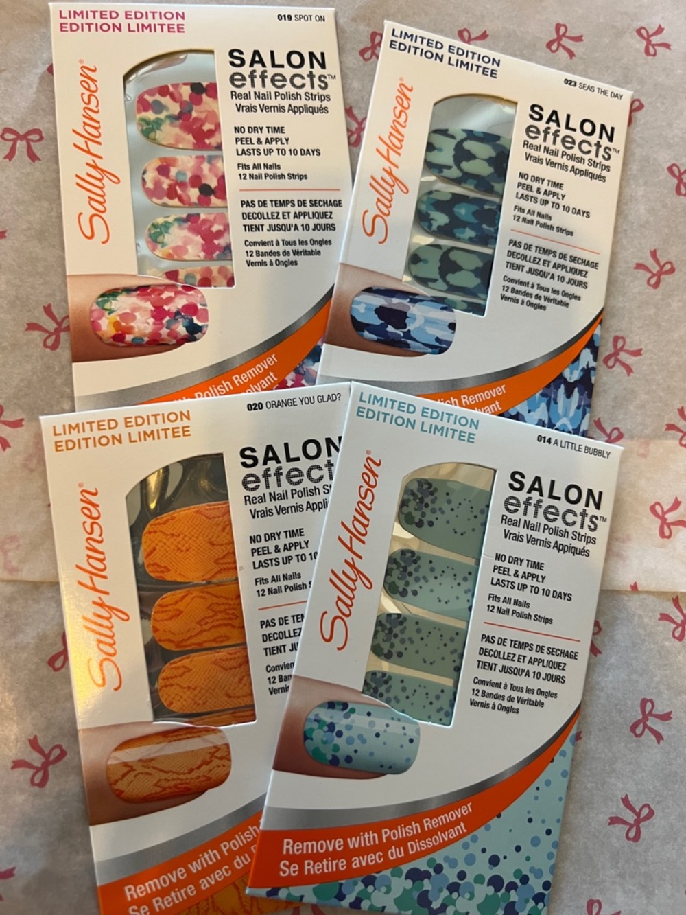 Sally Hansen Salon Effects Nail Polish Strips - Floral & Camo Sets